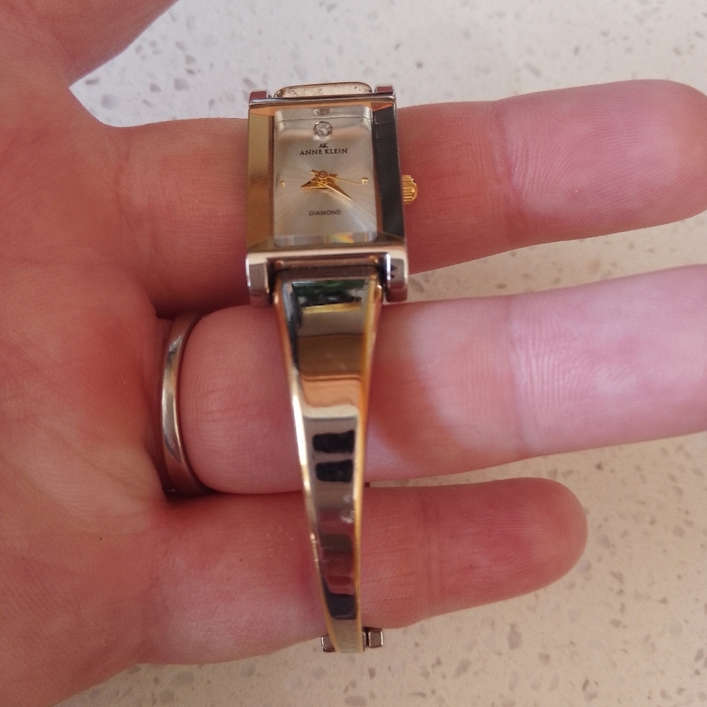 Anne Klein Diamond Watch